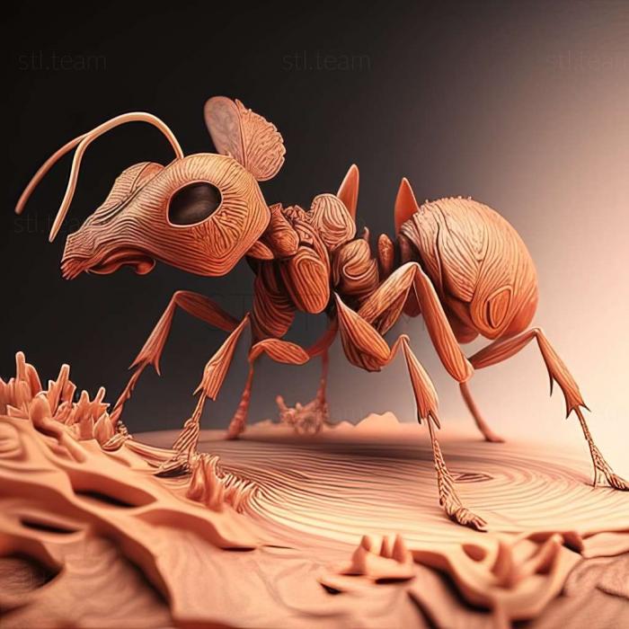 3D model Pseudomyrmex vitabilis (STL)